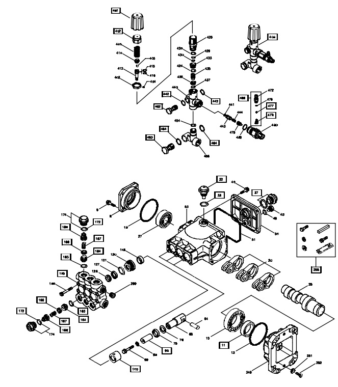 1540-1 pump rebuild parts